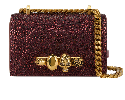 Mini Jewelled Satchel, front view